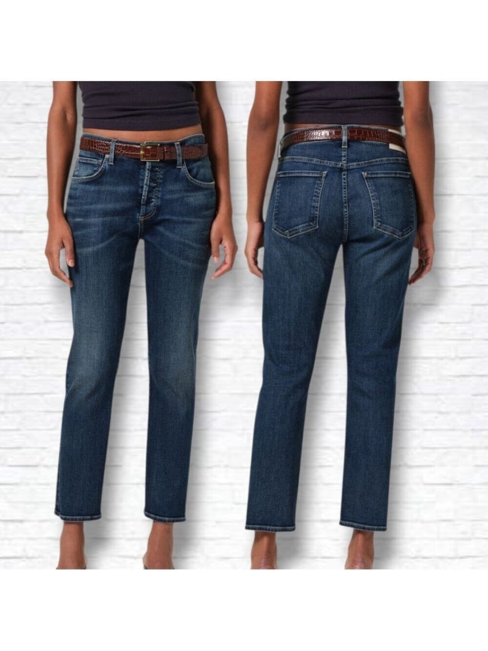 Citizens Of Humanity Emerson Mid Rise Relaxed 27" In Blue Ridge Size 30